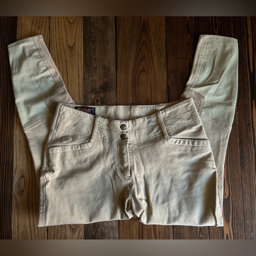 Ariat Women's Beige/Tan Riding Breeches